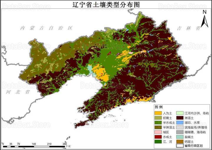 
1995年各省土壤类型漫衍数据图汇总-xiongmao体育(图12)