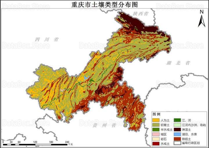 
1995年各省土壤类型漫衍数据图汇总-xiongmao体育(图14)